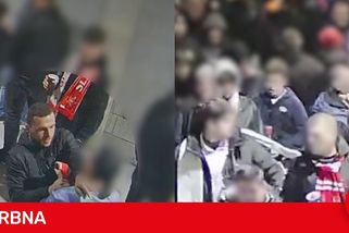 Ostuda v Edenu. Fanoušci Slavie ukradli při zápase příznivcům Arsenalu šály